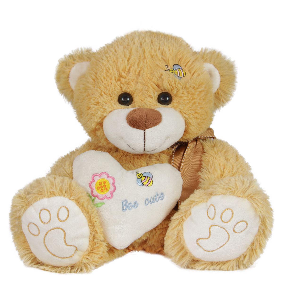 Кафяво мече със сърце 30 см