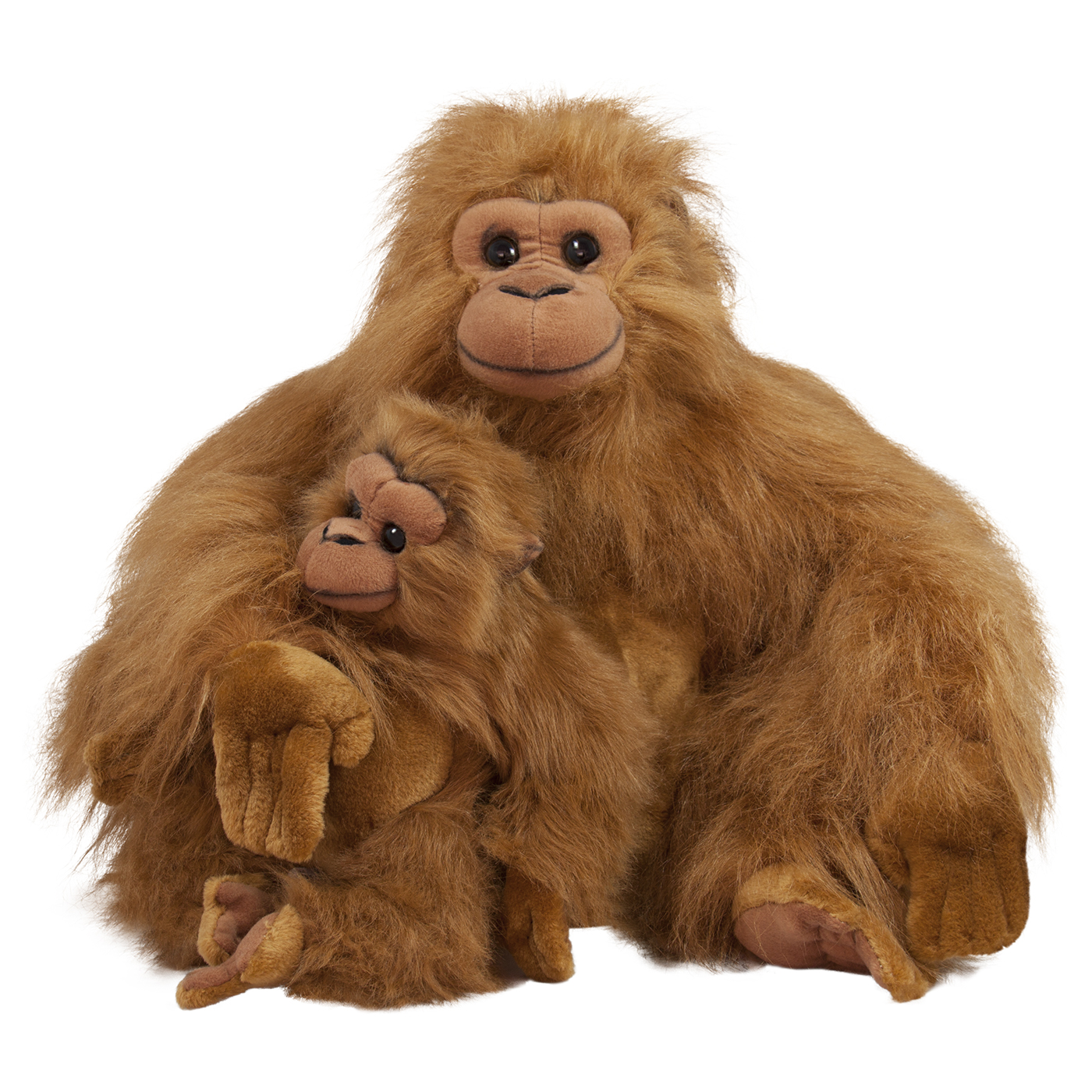 Бабуин с бебе 42 см