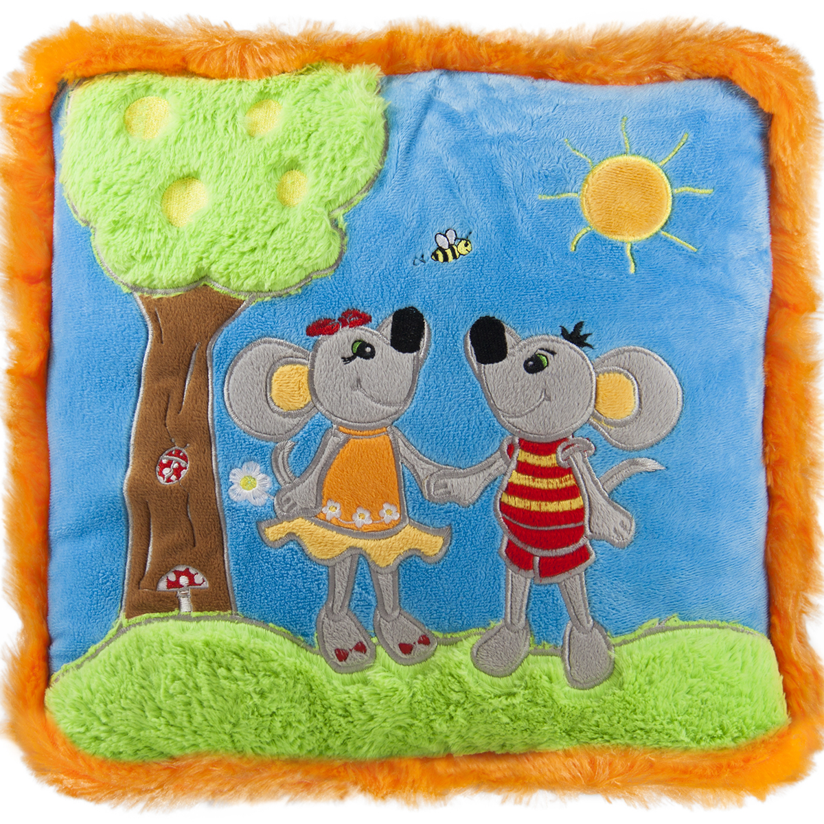 Възглавница с мишлета 35х35 см