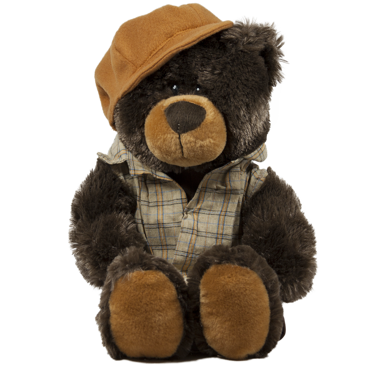 Мече с риза и шапка 28см