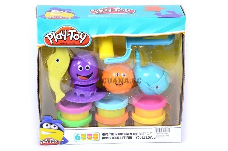 Пластелин с морски формички