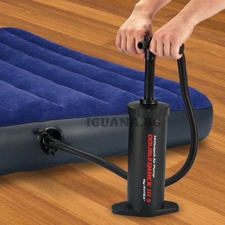 Ръчна помпа с 3 накрайника 29см INTEX