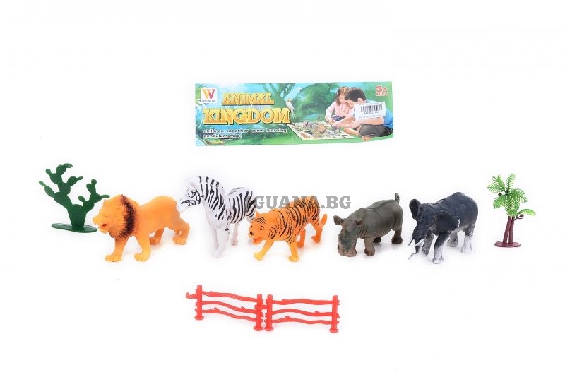 Комплект африкански животни