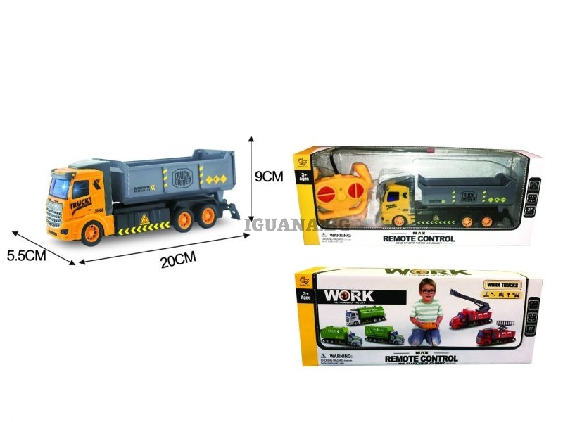 Радиоуправляем строителен камион