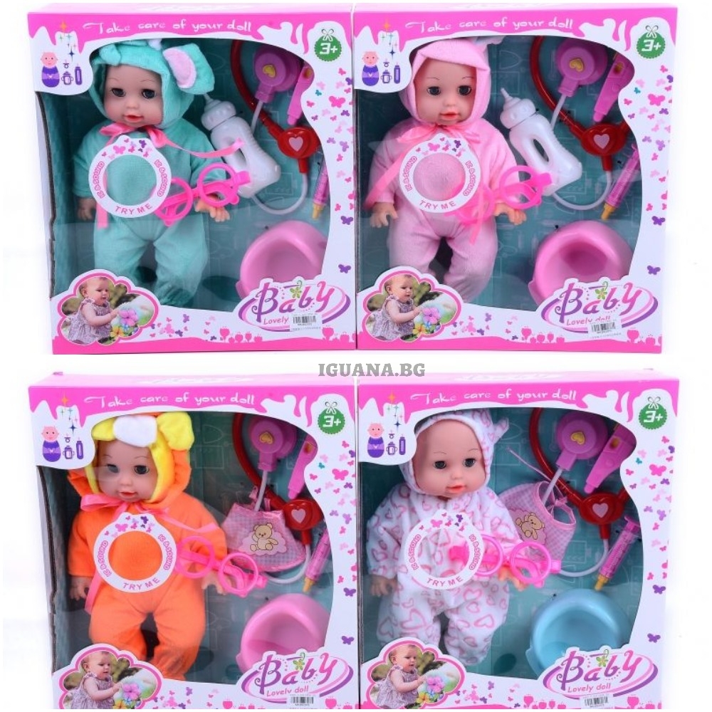 Музикално Бебе с докторски аксесоари