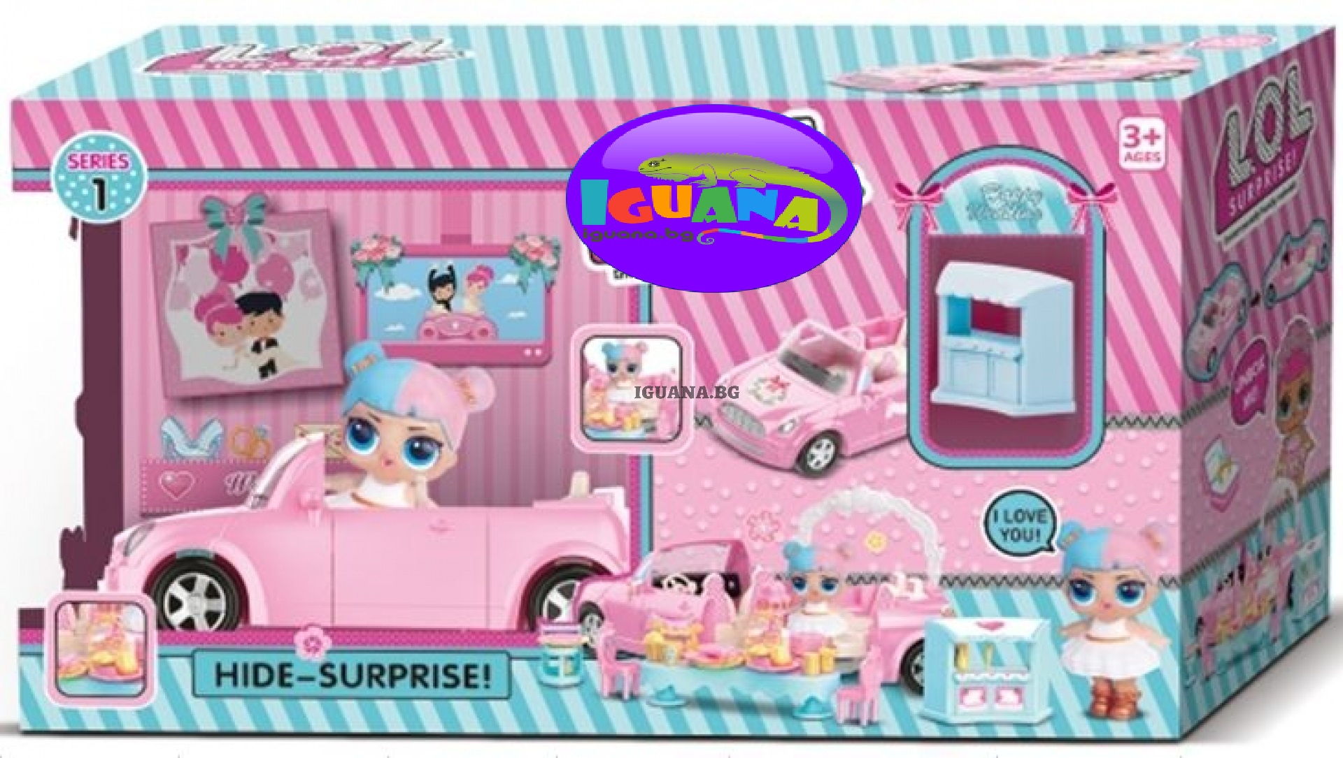 Кола Малките кукли / Изненада  с аксесоари