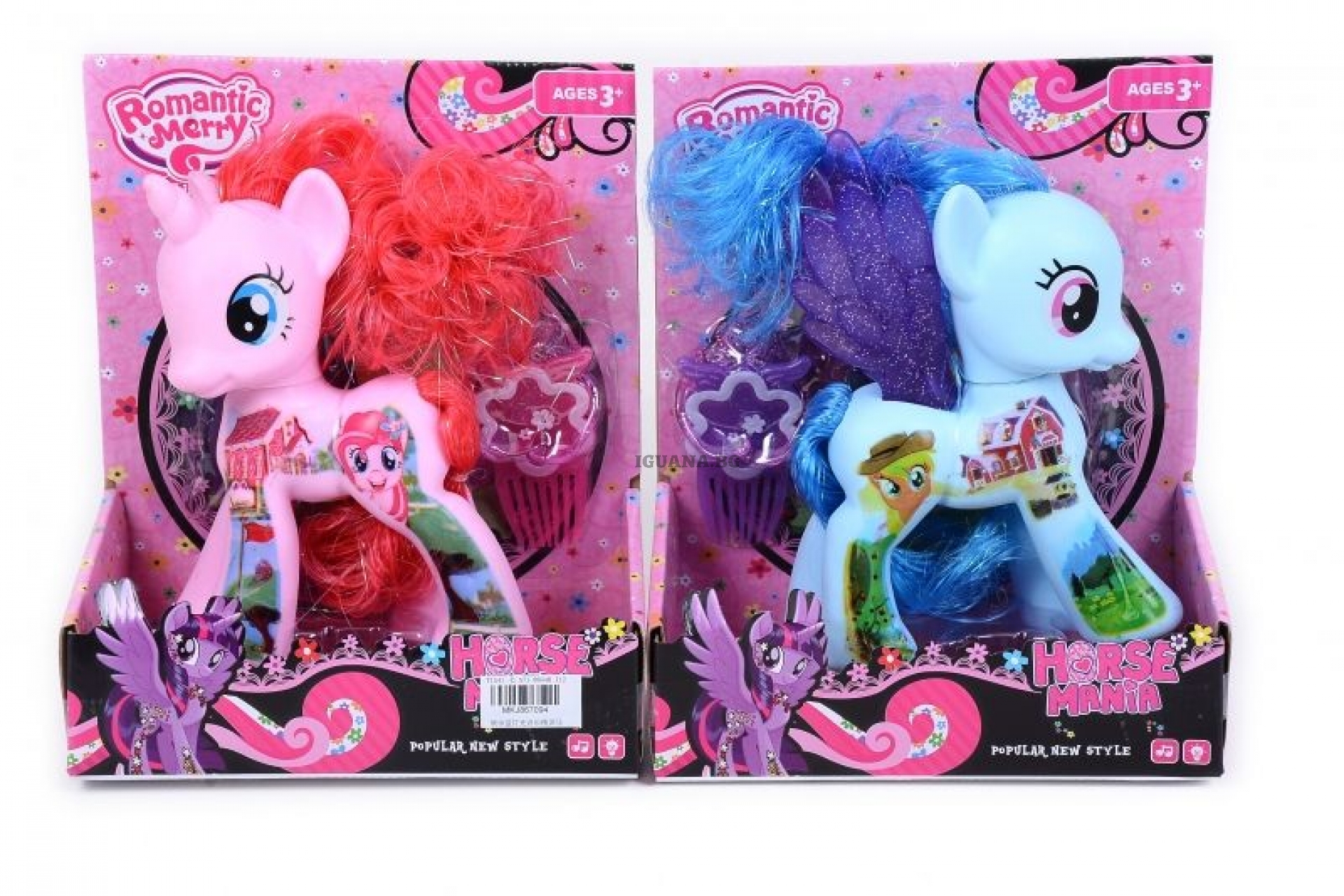 Фигура Малко Пони в два цвята