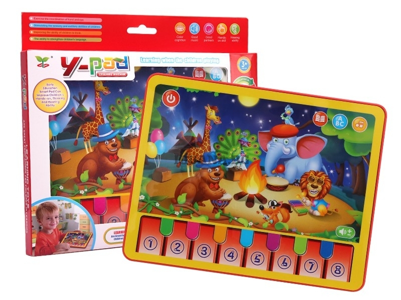 Таблет-Пиано 2в1 с Животинки