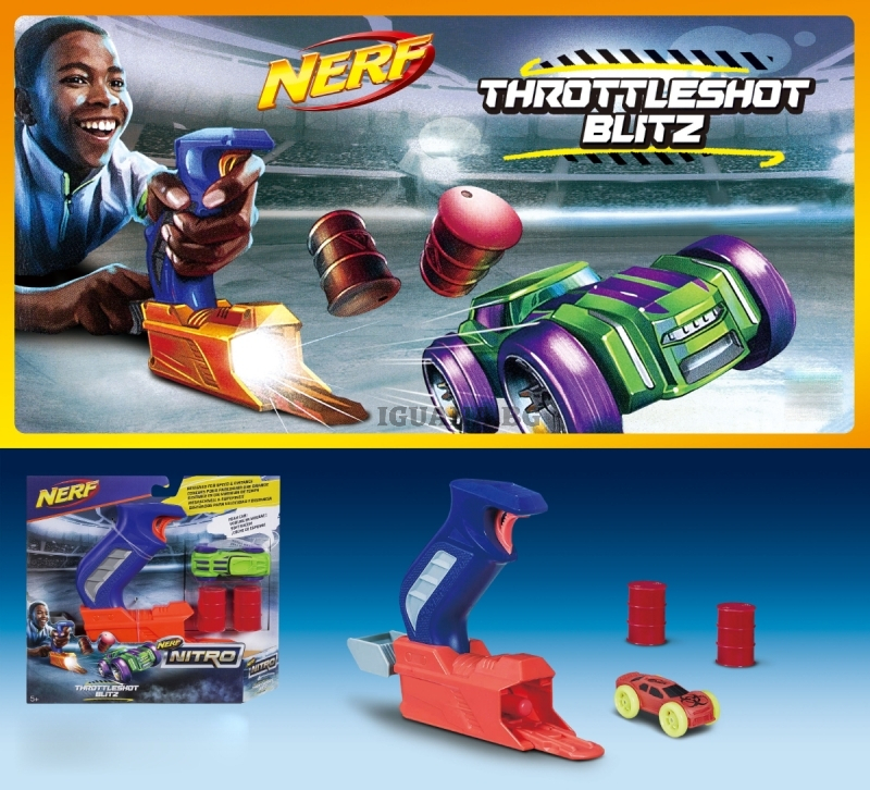 Комплект изстрелвачка с количка NERF Nitro