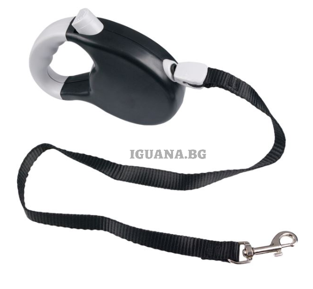 Механичен повод за куче, 2.5 метра