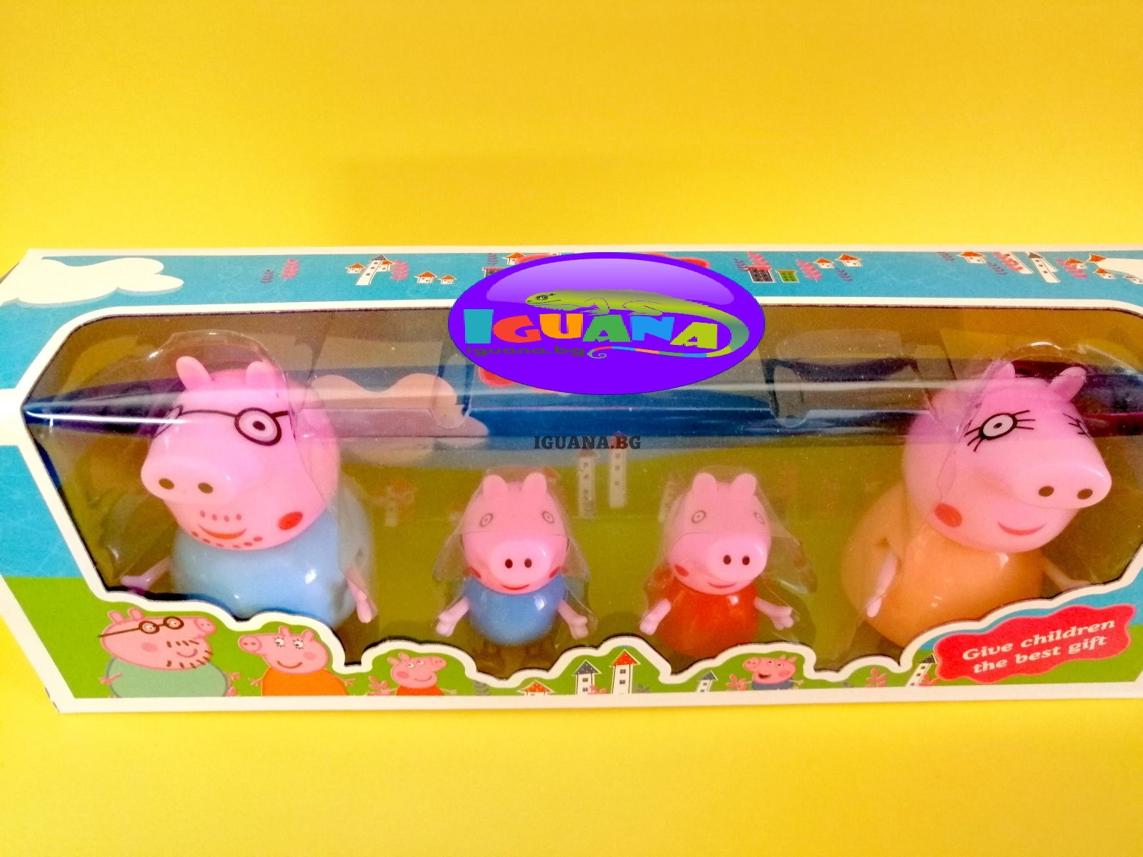 Комплект 4 фигурки ПРАСЕНЦА с подвижни крайници