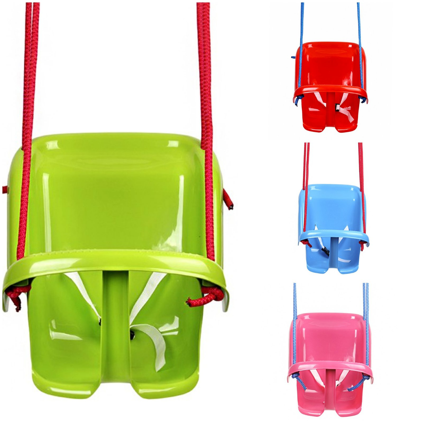 Люлка с висока облегалка и коланче , 4 цвята, за деца над 2г. до 25кг, TECHNOK, Украйна