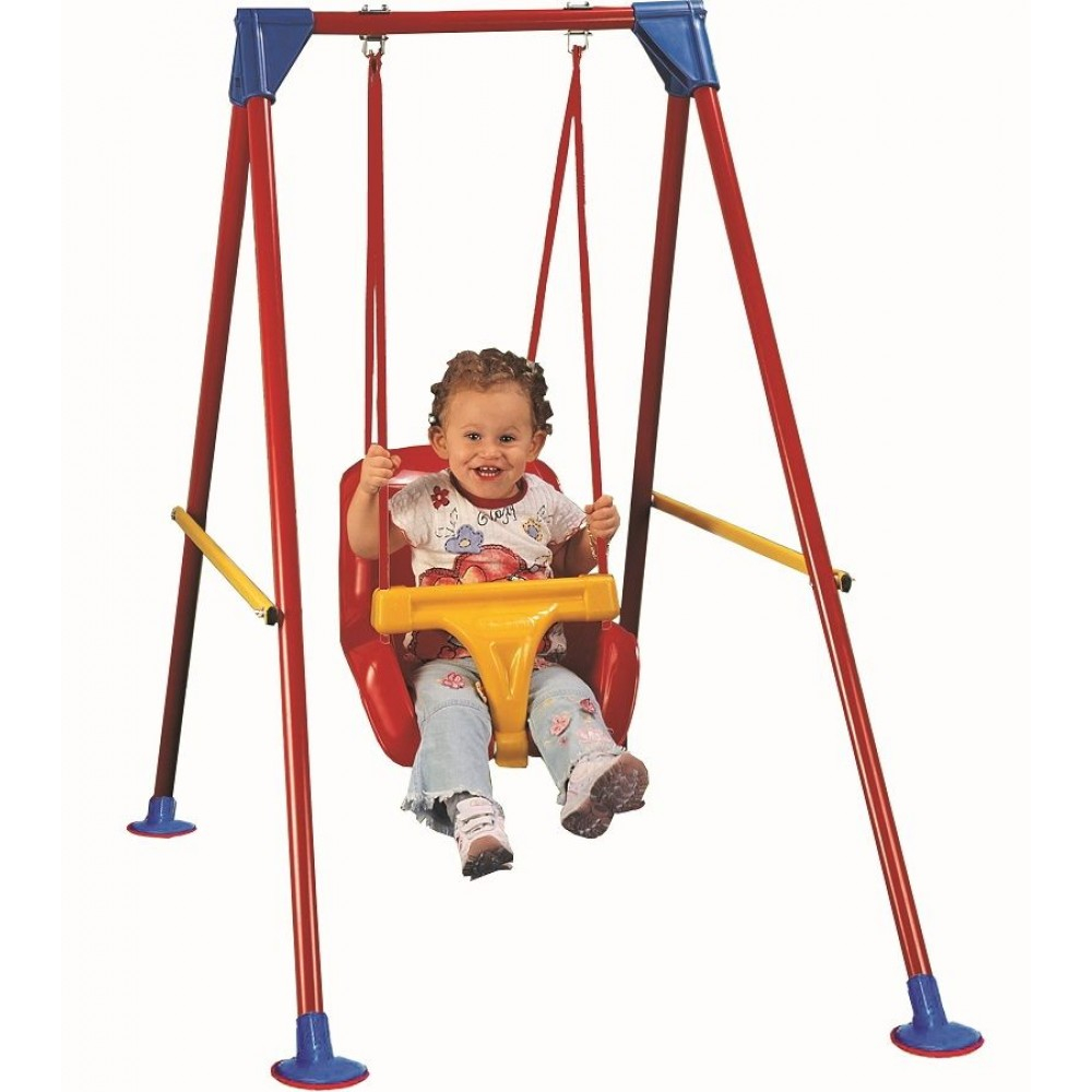 Люлка на стойка с метална конструкция и предпазител до 25кг