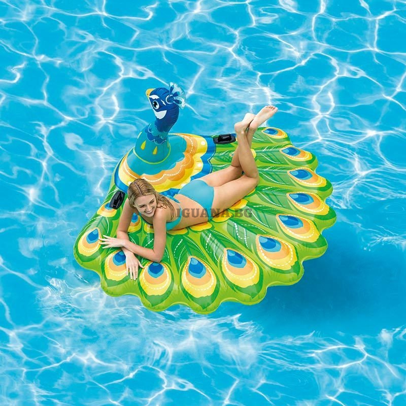 Надуваем Остров Паун 193см INTEX