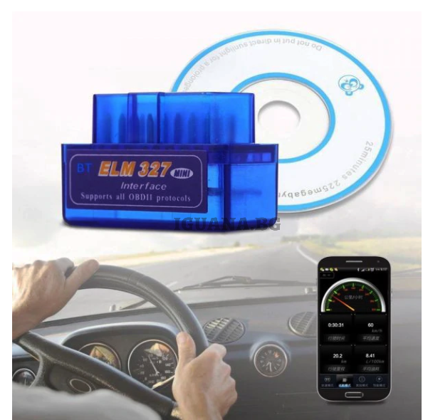 Уред за автомобилна диагностика ELM 327 LQ OBD II Bluetooth V2.1