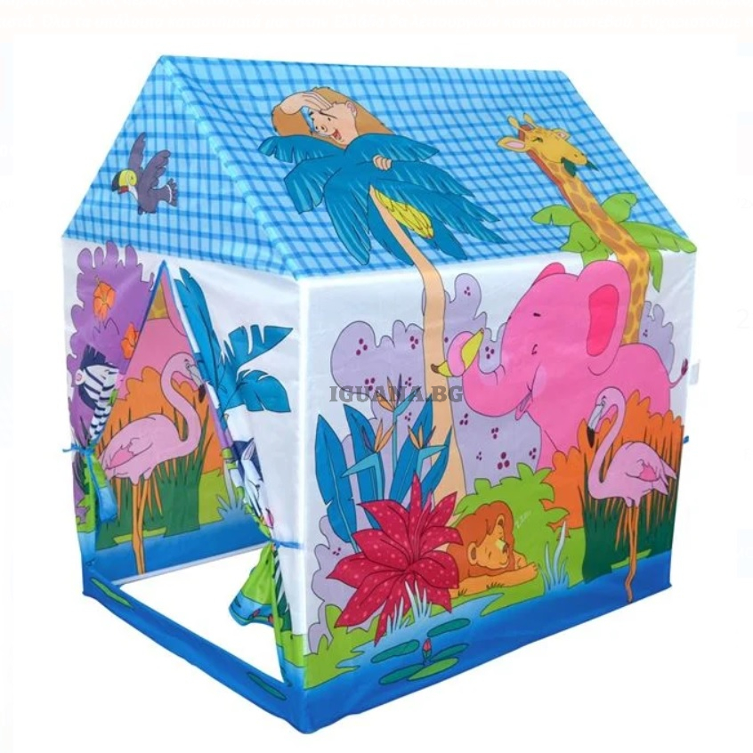 Детска къщичка - палатка за игра, 95x72x102см