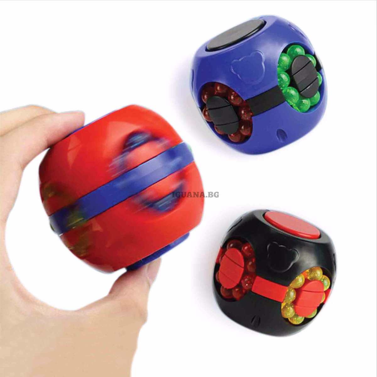 Антистрес играчка Кубче - Спинър, Cube Spinner, Fidget Toys
