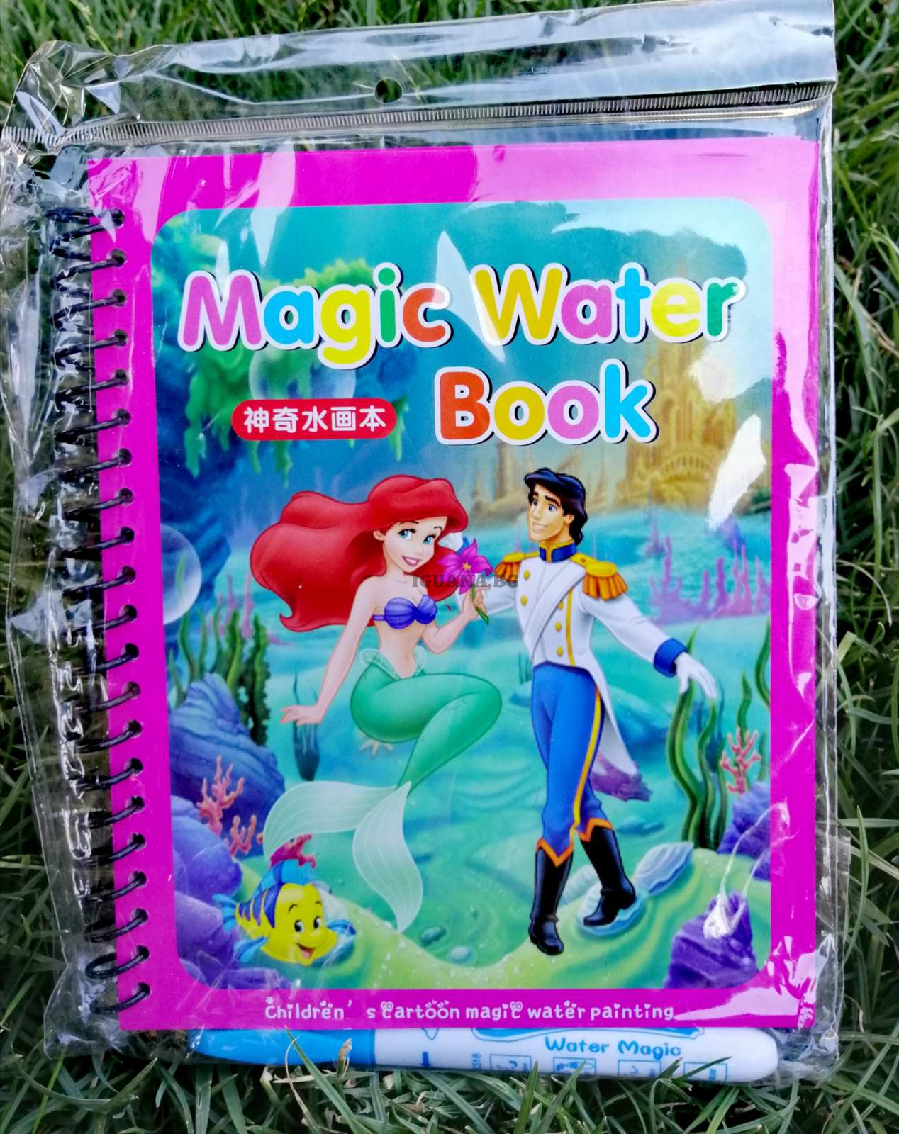 Магическа водна книжка РУСАЛКАТА И ПРИНЦА