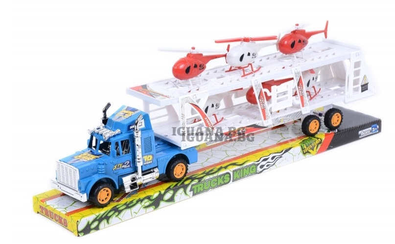 Детски Автовоз с 6 Хеликоптера