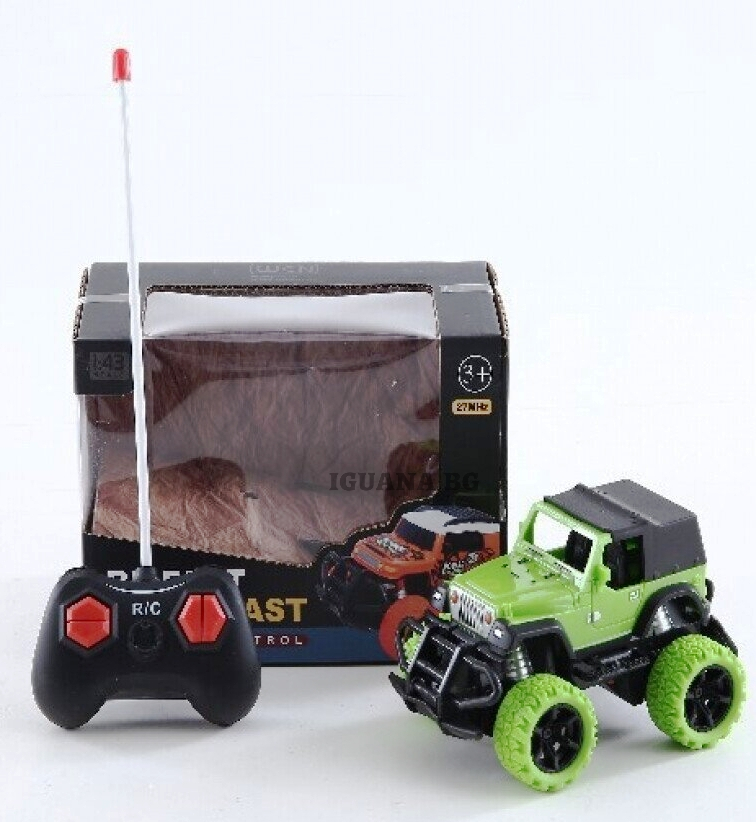 Детски малък джип с дистанционно управление