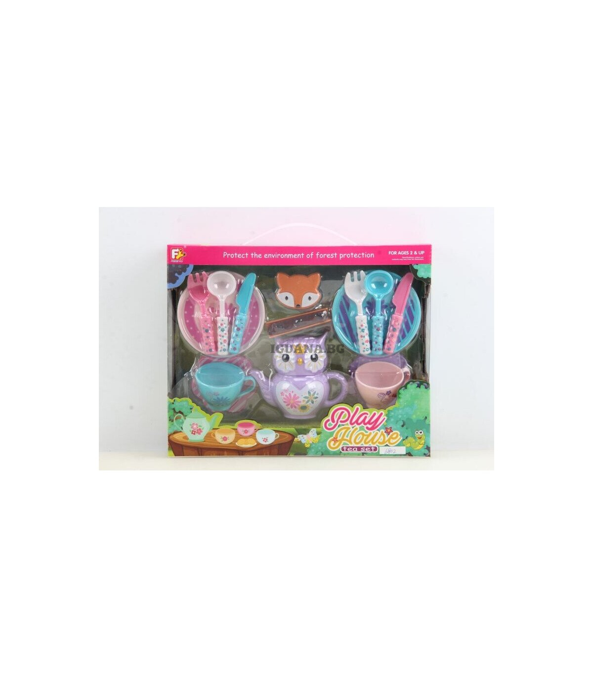 Детски Чаен Комплект Сова 13 части