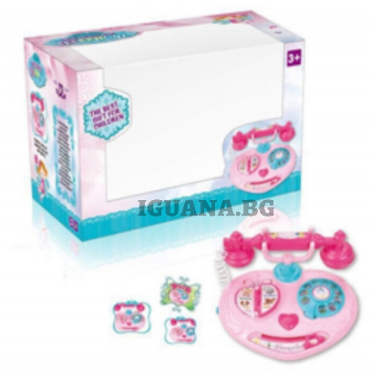 Ретро Телефон с Музика и Светлини