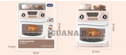 Детска Електрическа Печка с Аксесоари