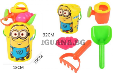 Комплект Кофичка за Пясък Миньони