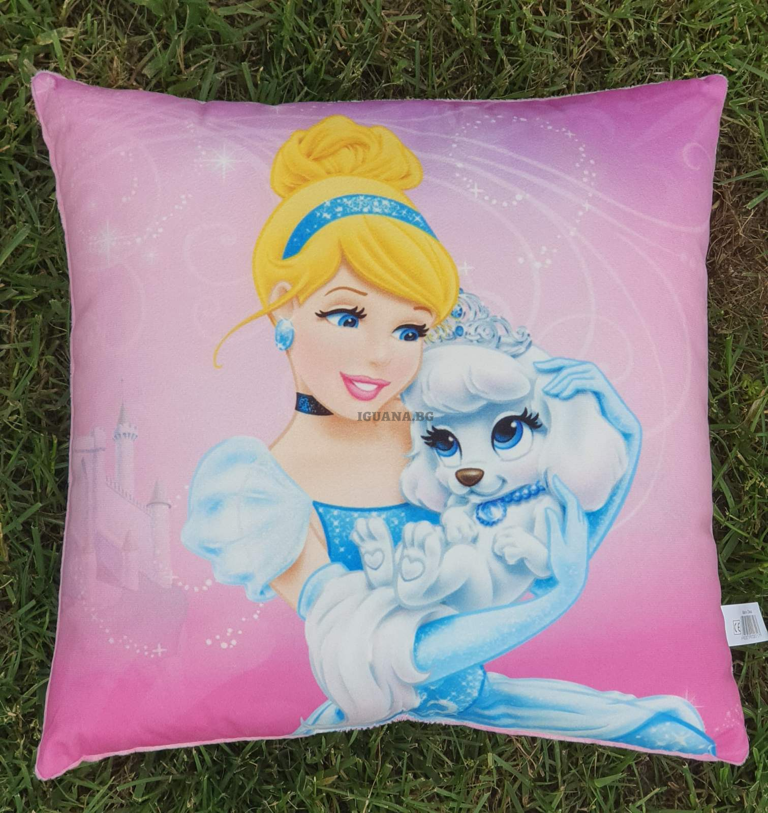 Детска декоративна възглавничка ПРИНЦЕСА 30х30см