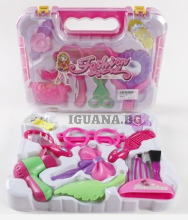 Детски Фризьорски Комплект в Куфар