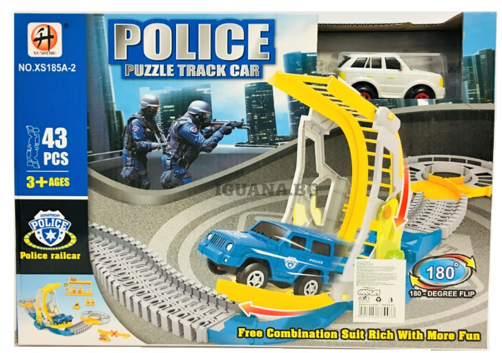 Детска Писта/Релси с Количка , на Батерии