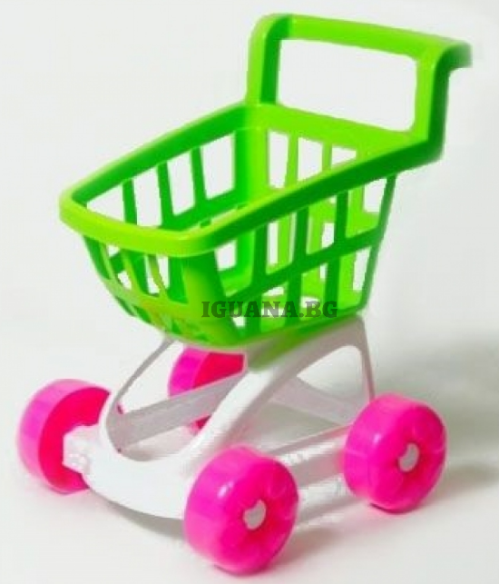 Детска Лъскава Количка за Пазар