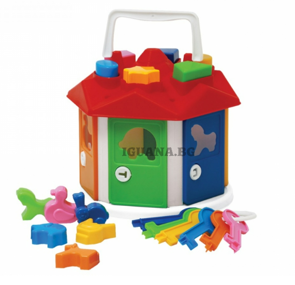 Детска Къщичка за Разпознаване на Детайла