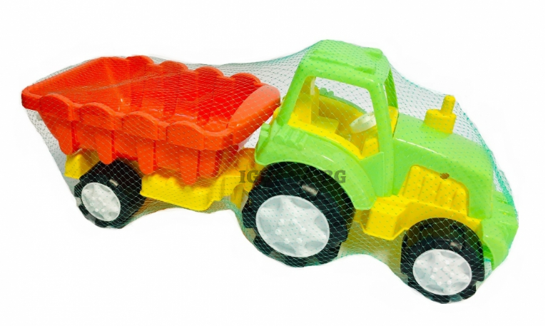 Детски Трактор с Ремарке