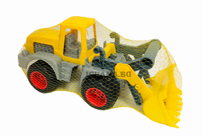 Детски Булдозер , Жълт 37 x 15 x 17