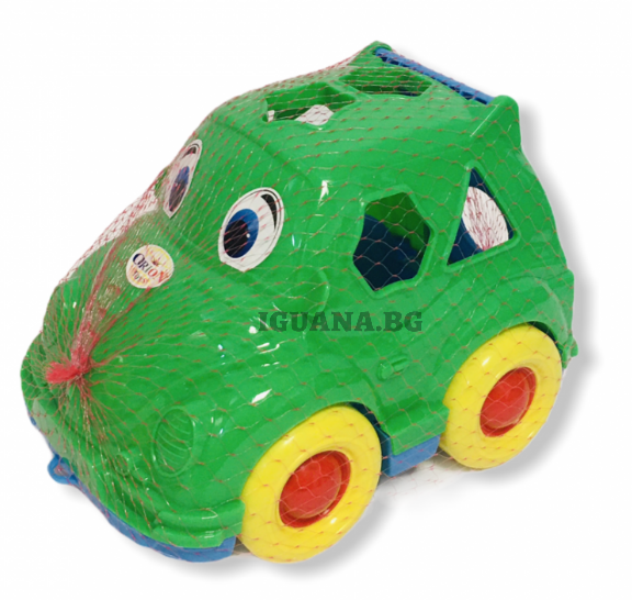 Детска Опознавателна / Разпознай детайла кола Сортер 21cm