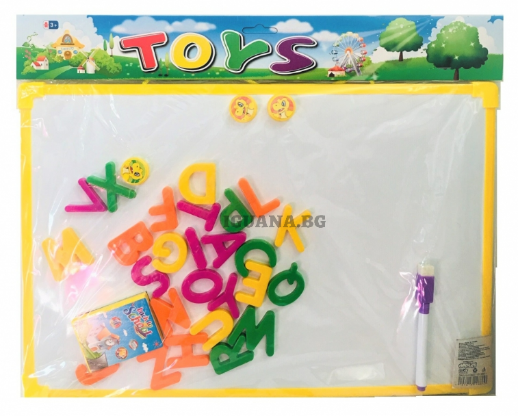 Магнетична Дъска с Английската Азбука
