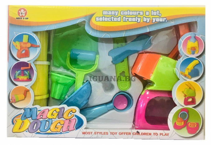 Детски Комплект за Моделиране 3бр. моделин