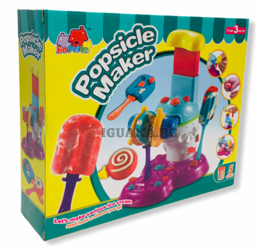 Комплект Моделин с Машина за Близалки 5бр. моделин Преса за Близалки