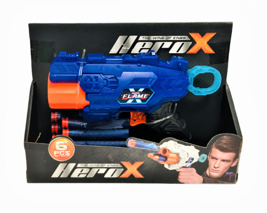 Детски Пистолет с меки Стрели