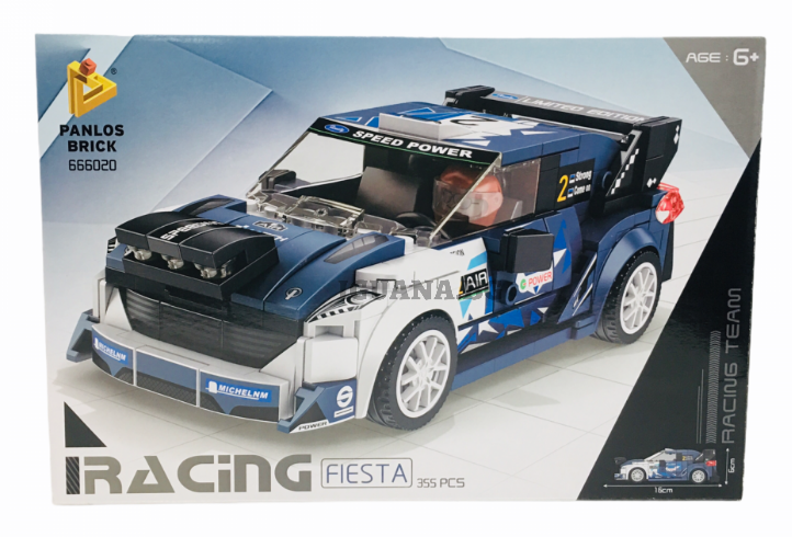 Конструктор Спорна/Състезателна кола 355 части