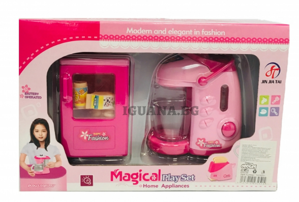 Детски Кухненски Уреди , ХЛАДИЛНА ВИТРИНА / КАФЕ МАШИНА
