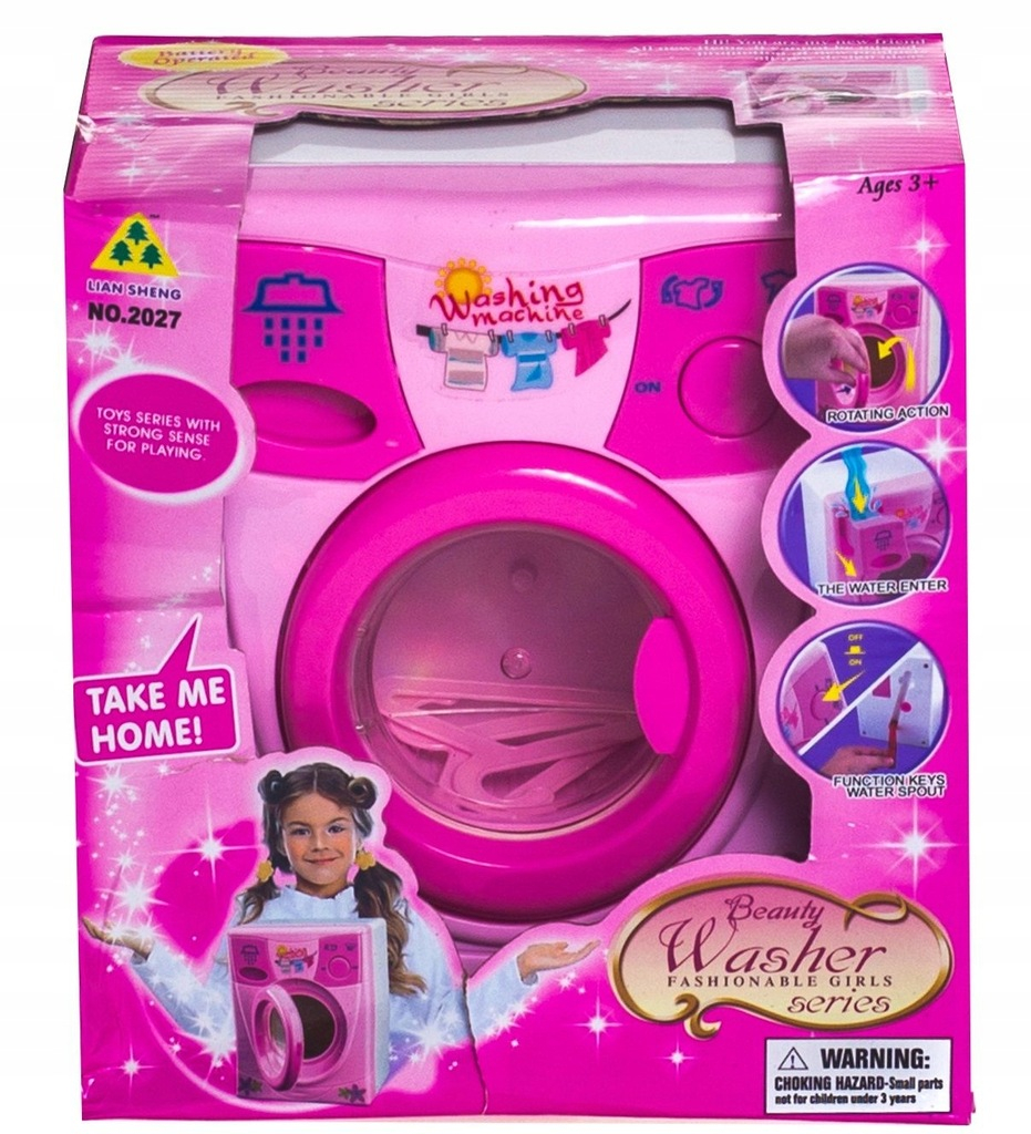 Детска Пералня с Вода и въртящ барабан