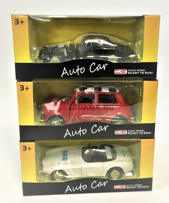 Детска Кола Метална , ОТВАРЯЩИ СЕ ВРАТИ / ЗВУК / СВЕТЛИНИ