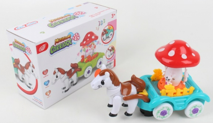 Детска Кола с Конче , Много Функции