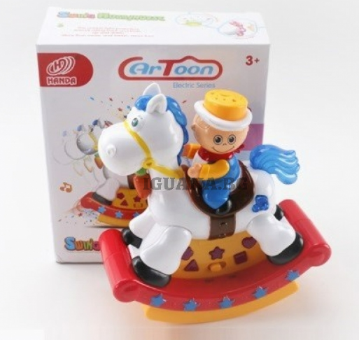 Детска Фигурка Конче с Палячо , Звук и Светлини