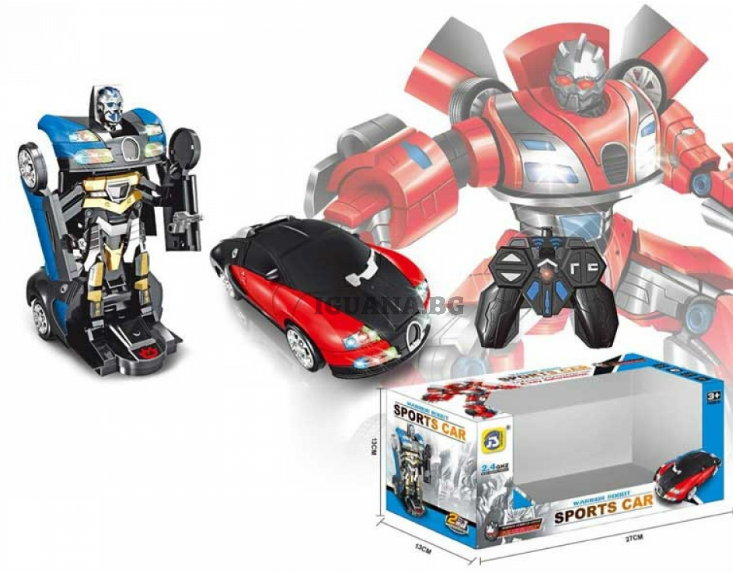 Детска Кола с Радио Контрол Трансформър