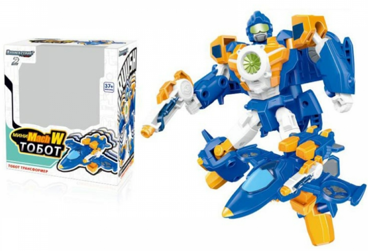 Детски Робот Трансформър / самолет / изтребител
