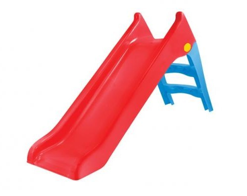 Детска Пързалка Mochtoys Червена с ВОДНА функция и дължина на улея 140см | Iguana.bg
