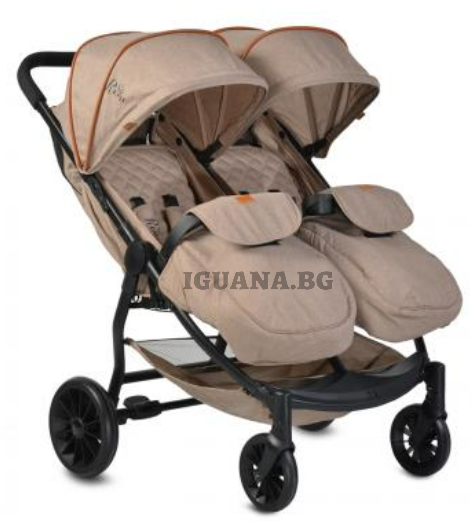 Детска / Бебешка Количка КОМБИНИРАНА ЗА БЛИЗНАЦИ